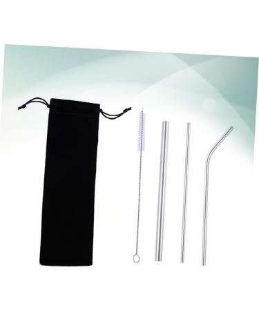 Buy SOLUSTRE 8 Pcs Stainless Steel Drinking Pipettes - Set of 2 Silver & 2 Stainless Steel for Precision Dispensing | International Shipping Available - Buy Online on GoSupps.com