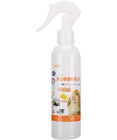 Atyhao Pet Odor Eliminator - 220ml for Small Animals | Rabbit Cage Odor Remover - Lemon Scent for Urine Vomit & Drool - Buy Online on GoSupps.com