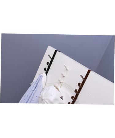 Zerodeko 3pcs 5 Door Hanging Rack Hooks Towel Hook White Multifunction medium White - Buy Online on GoSupps.com