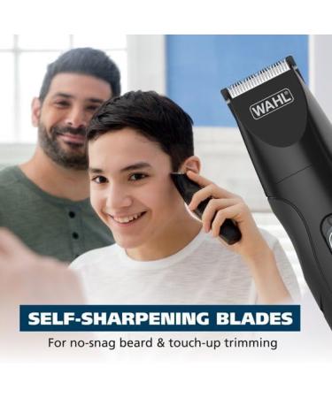 W.AHL All-in-One Rechargeable Beard & Mustache Trimmer for Men - Precision Grooming Tool in Black | International Shipping Available - Buy Online on GoSupps.com