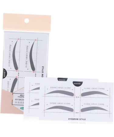NOLITOY 2 Cosmetology Kit Eyebrow Stencils Beauty Eyebrow Card Eyebrow Stickers Card A607 Portable - Buy Online on GoSupps.com