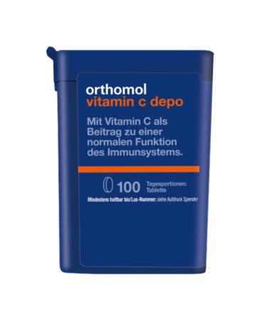 Orthomol Vitamin C Depo - Dietary supplements with vitamin C as a contribution to a normal function of the immune system - tablets 100 St. daily portions