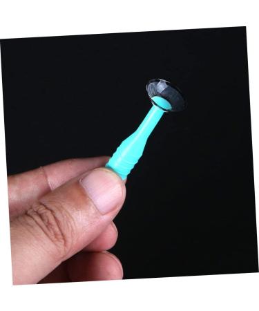 ULTECHNOVO 6pcs Contact Lens Suction Stick Contacts Removal Tool Hard Inserter Contact Lense Remover Tool Contact Lense Suction Stick Plunger Lenses Cup Abs Glasses Case Green 5x0.8x0.8cm - Buy Online on GoSupps.com