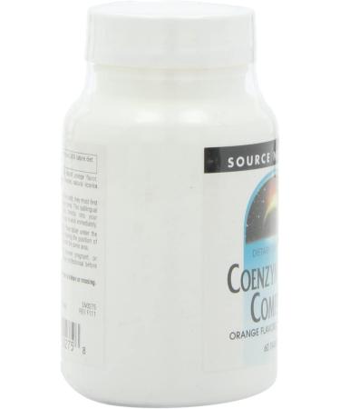Source Naturals Coenzymate B Complex - Orange Flavored Lozenges (60 Count) | Energy & Mood Support - Buy Online on GoSupps.com