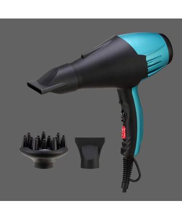1800W Fast Blow Dryer Salon Hairdryer Blu-ray ion Hair Dryer Large Air Volume Overheat Protection 2 Speed and 3 Heat Setting Plus a Cool Shot Button 2.5m Long Cable concentratorwith Diffuser AC Motor - Buy Online on GoSupps.com