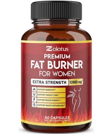 Premium Weight Loss Pills for Women, 2 Months Supply, The Best Belly Fat Burners for Women and Men, Metabolism Booster, Energy Pills, Highest Potency with Green Tea Extract 98%