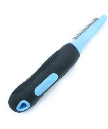 Detangling Comb Dog & Cat Grooming Cat Brush for Long Hair Dog Shedding Brush & Cat Hair Remover Dematting Tool for Dogs with Long & Short Stainless Steel Metal Teeth Comb - Buy Online on GoSupps.com