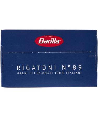  Italian Gourmet E.R. Pack of 20 Barilla Rigatoni pasta no. 89 100% Italian noodles 500g + Italian gourmet polpa 400g - Buy Online on GoSupps.com