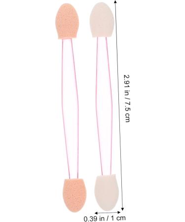 SOESFOUFU 1 Set Eye Shadow Brush Dual Sides Eye Shadow Eyebrow Brush Eye Makeup Sponges Plastic - Buy Online on GoSupps.com