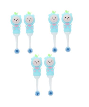 Healvian 6 STK Children's toothbrush with soft bristles Bulk toothbrush toothbrush for children & toddler toothbrush children toothbrush travel toothbrush for the mouth children's teeth