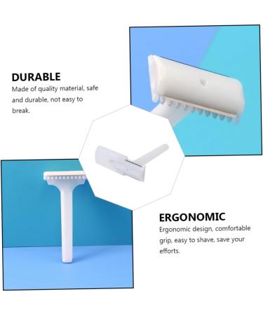 Fomiyes 75 pc Disposable Skin Knife & Razor Set - Slipproof Hair Removal Tools for Body Pedicure & Leather Craft - International Shipping - Buy Online on GoSupps.com