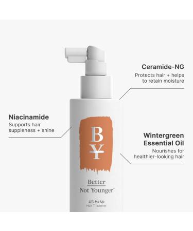 Better Not Younger Volume Styling Bundle: Wake Up Call High Hold Spray & Lift Me Up Hair Thickening Spray Combo Wake Up Call - Lift me Up Hair Spray - Buy Online on GoSupps.com