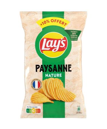 LAY'S Chips paysannes nature 324 g