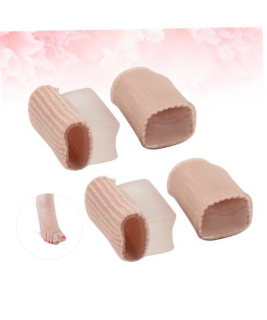 Healifty 4 Pcs Toe Separators - Overlapping Toe Protector, Hallux Valgus, Bunion Separator - Toe Alignment Protective Case - Buy Online on GoSupps.com