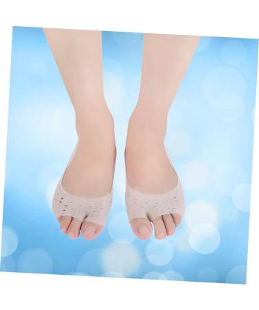 Healifty Breathable Thumb Protector Socks for Women - Toe Spacers Bunion Splint Straightener | White Boat Socks for Valgus Correction and Comfort - Medium Size - Buy Online on GoSupps.com
