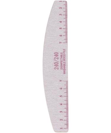 240/240 Grit Nail Polish File Heavy Duty Double Sided Nail Files Portable Nail File for Home or Salon Use - Buy Online on GoSupps.com