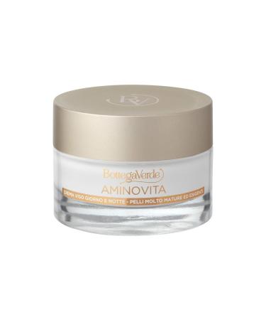Bottega Verde Bottega Verde Aminovita - Day and Night Face Cream - Deep Wrinkles Global Action* - with Pluridefence Peptides and Plant Ceramides (50 ml) - Very Mature and Demanding Skin