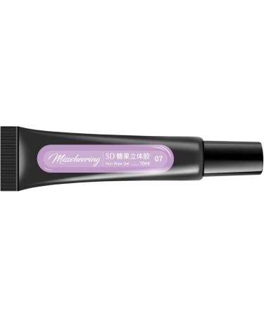 Nail Polish Gel | Stereo Adhesive Nail Polish Gel Beautiful Vibrant Nail Gel Polish for at Home Highly Pigmented Long-Lasting Healthy Resin Stereo Adhesive Nail Polish Gel for 07 - Buy Online on GoSupps.com