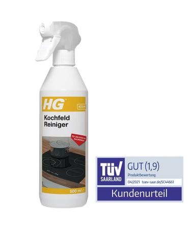 HG hob cleaner freshly fragrant cleaner for daily use suitable for electrical gas induction and ceramic hobs- 500 ml hob cleaner spray