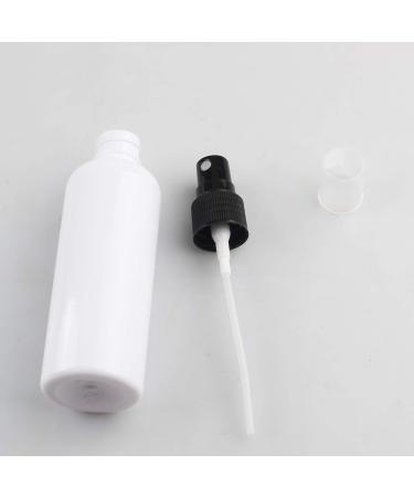 TIANZD 100 Pieces Empty 100 ml White PET Plastic Fine Mist Pump Spray Bottles with Black Top Portable Sprayer for Perfume Water Cosmetic Travel Containers Refillable 2x Funnel - Buy Online on GoSupps.com
