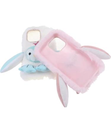Miago 3D Fluffy Penguin Case for Xiaomi Redmi 9A | Cute Pink Silicone Protective Cover for Girls - Buy Online on GoSupps.com