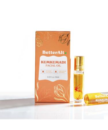 Kumkumadi Face Oil 10 ml with Turmeric Saffron Sandalwood| For Glow and Moisture | Suitable for All Skin Types