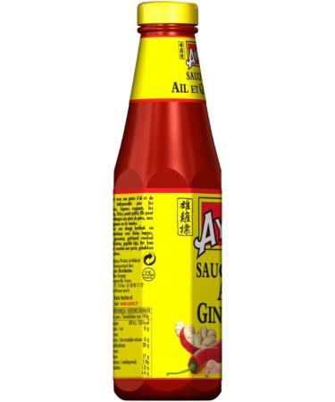 AYAM Garlic and Ginger Chili Sauce | Spicy | 99% Fat Free | Authentic Asian Flavors | High Quality | Healthy Eating | Gluten - Buy Online on GoSupps.com