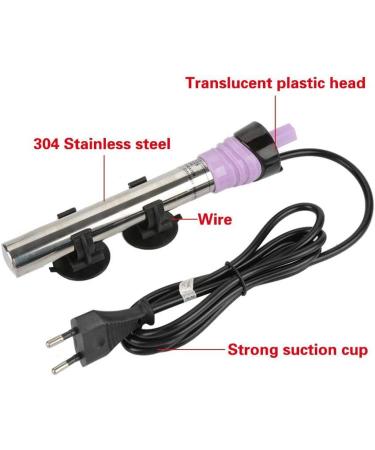 HEEPDD Stainless Steel Aquarium Heater - 50W 100W 200W 300W & 500W - Effective Electric Heating Bar for Fish Tanks - Buy Online on GoSupps.com