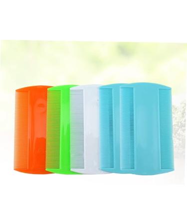 Ipetboom 5pi ces Peignes Anti-puces Plastique Double Face Outils de Toilettage pour Chats Lot de Couleurs Assorties Couleur Al atoire - Buy Online on GoSupps.com