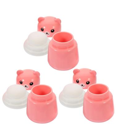 Minkissy 9-Piece Baby Powder Puff Kit and Storage Dispenser Set - Pink Sponge Puffs for Travel and Home Use - Buy Online on GoSupps.com