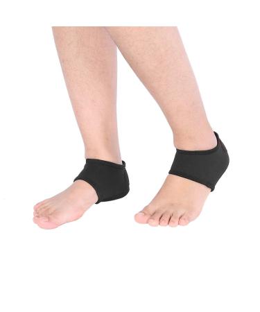Soft Breathable Heel Sock Elastic Pain Relief Keep Feet Warm Prevent Cracked Heels