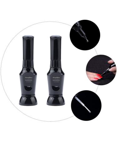 Lurrose 2-Piece Precision Nail Glue Gel Pen for Rhinestones & Glitter Ideal for Nail Art & Gemstone Application - Buy Online on GoSupps.com
