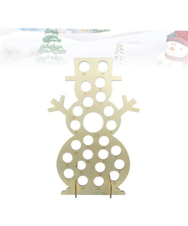OHPHCALL 1pc calendars DIY Advent Calendar Chocolate Calendar Xmas Chocolate Rack Decorate Christmas As Shown 27X12X40CM - Buy Online on GoSupps.com