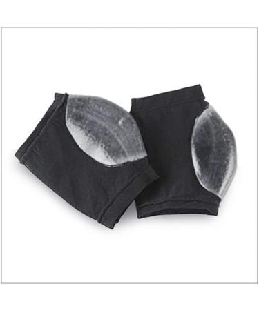 Cracked Heel Socks - Moisturizing Black Gel Spa Socks for High Heels | Heel Protection & Comfort - Buy Online on GoSupps.com