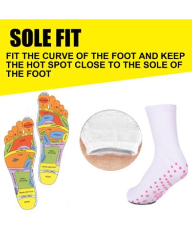 Self-Heating Massage Socks - Warm Therapy Foot Warmers for Winter | Frost Protection & Breathable Heating Solutions - Buy Online on GoSupps.com