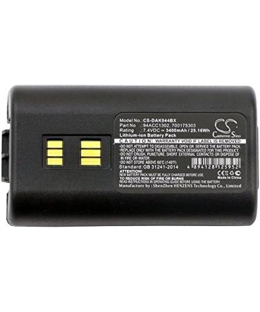 Replacement Battery for Datalogic 944501088 944551004 700175303 | 3400mAh 7.4V | Compatible & International Shipping Available - Buy Online on GoSupps.com