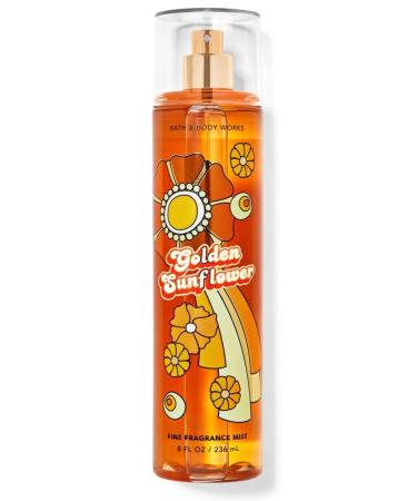 Bath and Body Golden Sunflower Fine Fragrance Mist 8 Fl Oz