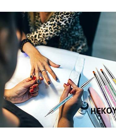 5 PCs Nail Art Brush Set | Design Liner & Dotting Pens for DIY Nail Art | Acrylic & UV Gel | International Shipping Available - Buy Online on GoSupps.com