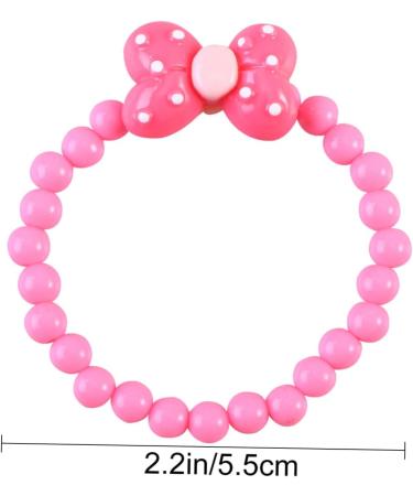 Vicasky 6 STK Candy-Colored Children's Arch Bracelets | Cute Girl Bracelet Accessories | Loop Arm Bands for Kids - Buy Online on GoSupps.com