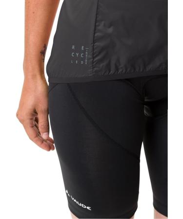 Vaude Matera Air Women's Cycling Vest | Ultra-Light Water-Repellent Windproof | Reflective Racing Bike Apparel - Black - Buy Online on GoSupps.com