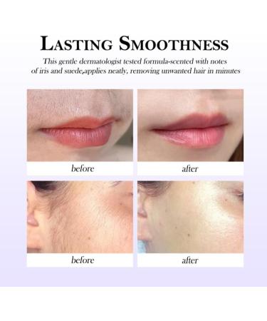 XIBDGNTNE Facial Hair Removal Sensitive Skin Body Hair Removal Cream 100 No Risk of Cuts Slows Regrowth for Face and Body 2 Pack - Buy Online on GoSupps.com