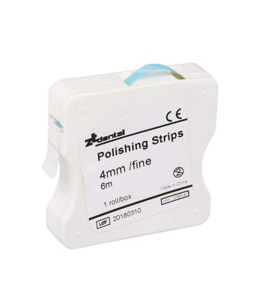 Dental Polishing Strip 4mm Resin Tooth Interdental Sanding Grinding Whitening Teeth Surface Dentistry Lab Supplie (1Roll/Box Blue)