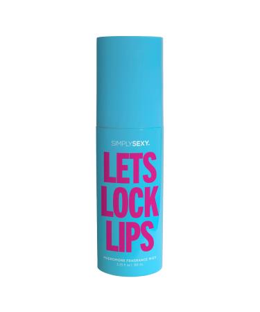 Let's Lock Lips Pheromone Body Mist Perfume - Women Cologne & Fragrances - Body Spray with Notes of Natural Bergamot Lemon Cardamon Mimosa and Violet - 3.35 floz 99 mL