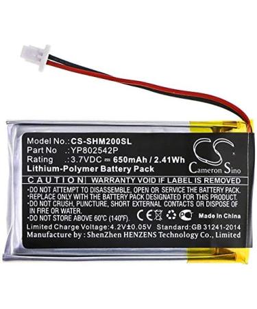 Replacement Battery for Sena SMH-10S/SMH-20S | 650mAh 3.7V | Compatible YP802542P - Buy Online on GoSupps.com
