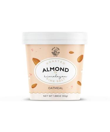 Mylk Labs Instant Oatmeal – Almond Pink Salt – Gluten Free, High Fiber, High Protein, Low Sugar Breakfast - 12 Pk Almond Pink Salt 1.88 Ounce (Pack of 12)