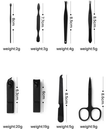 Manicure Set Nail Clippers Nail Care Kit Manicure Pedicure Professional Personal Care Tools - Buy Online on GoSupps.com