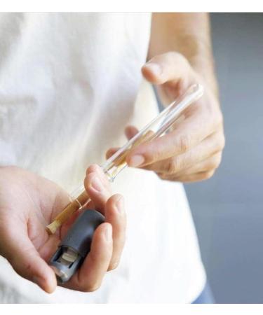 Vegan Friendly Natural Teeth Whitening with Miswak Organic Toothbrush Kit - Includes Miswak Cutter Case with Cutter Cap & Storage Tube 2 Chewing Sticks for Fresh Oral Care & a User Manual (Grey) - Buy Online on GoSupps.com