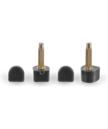 10 Pairs TPU High Heel Tips Replacement Caps for Women's Shoes - Black - Buy Online on GoSupps.com