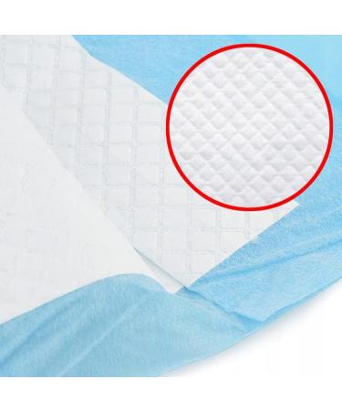 Zolta Dogs Toilet Mats 60x60cm - 50 Pack Disposable Training Pads & Hygiene Mat for Pets - Essential Dog Accessories for Home & Travel - Buy Online on GoSupps.com