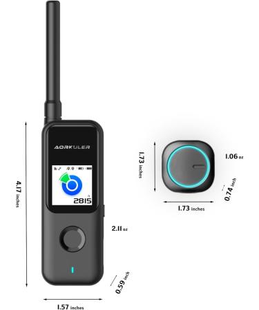 Aorkuler GPS Dog Tracker Pet Tracker No Monthly Fee No Subscription Dog Tracker Without Cellular Networks Real-Time Tracking Device for Dog and Pets Dog Tracker Without Mobile Phones Dog Gps Tracker - Buy Online on GoSupps.com